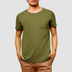 ORIBA | Camiseta Malha Dupla com Bolso Verde Frente