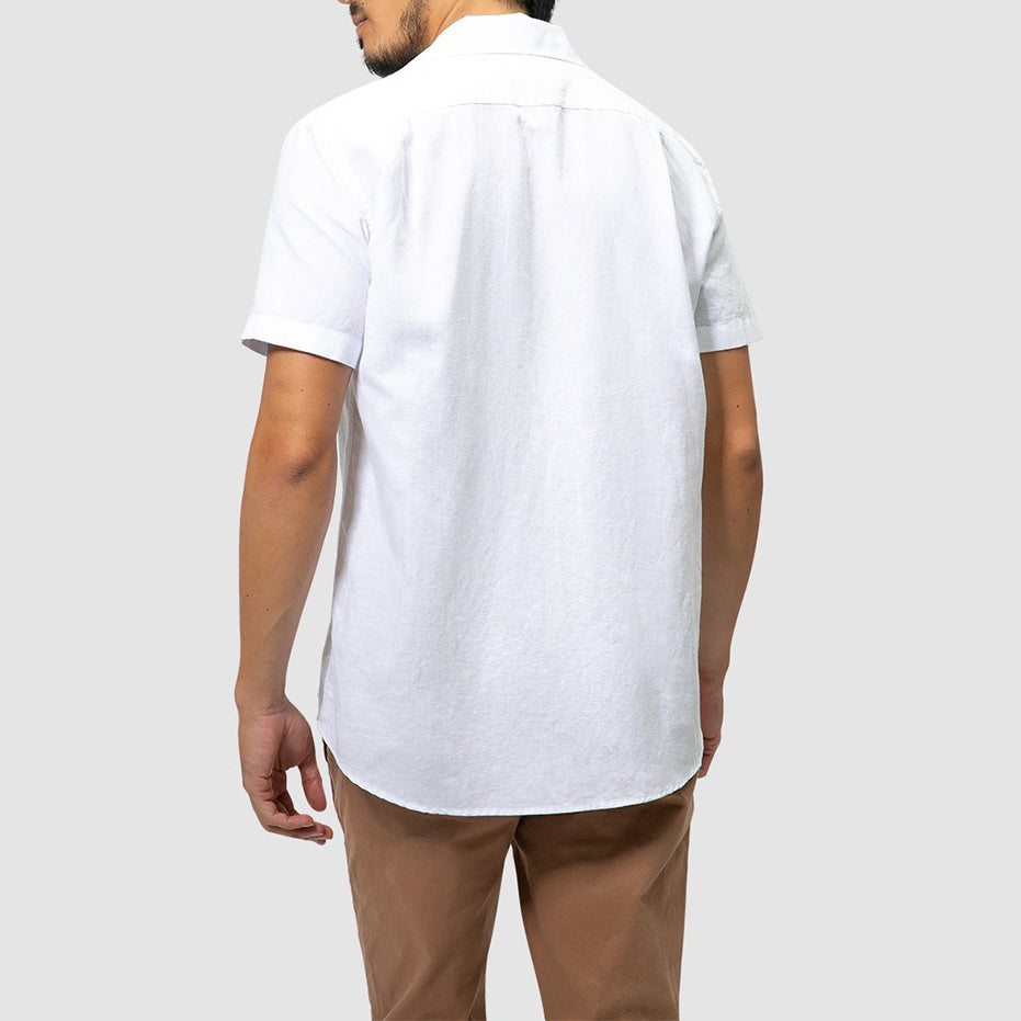 Camisa Camp Collar Off-White